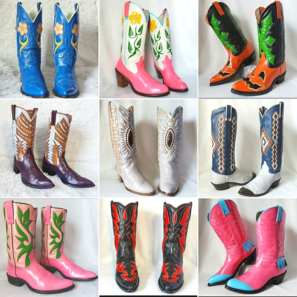 ♻️ About My Custom Refinished Western Boots